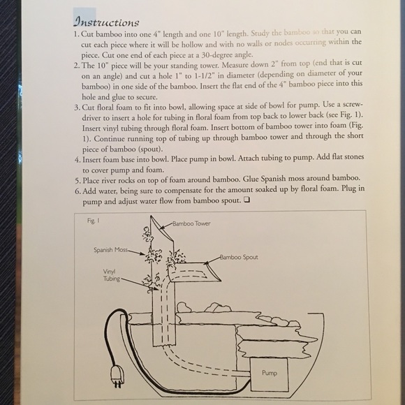 Tranquility Fountains DIY Book - Picture 8 of 16